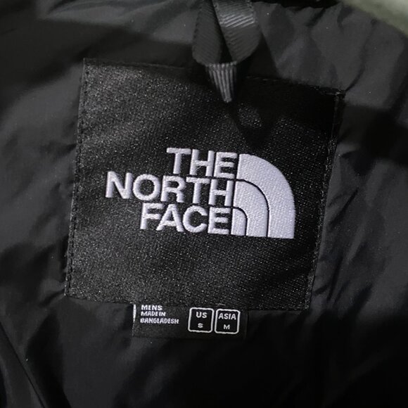 Black & Yellow The North Face Winter Puffer Jacket - Picture 6 of 9